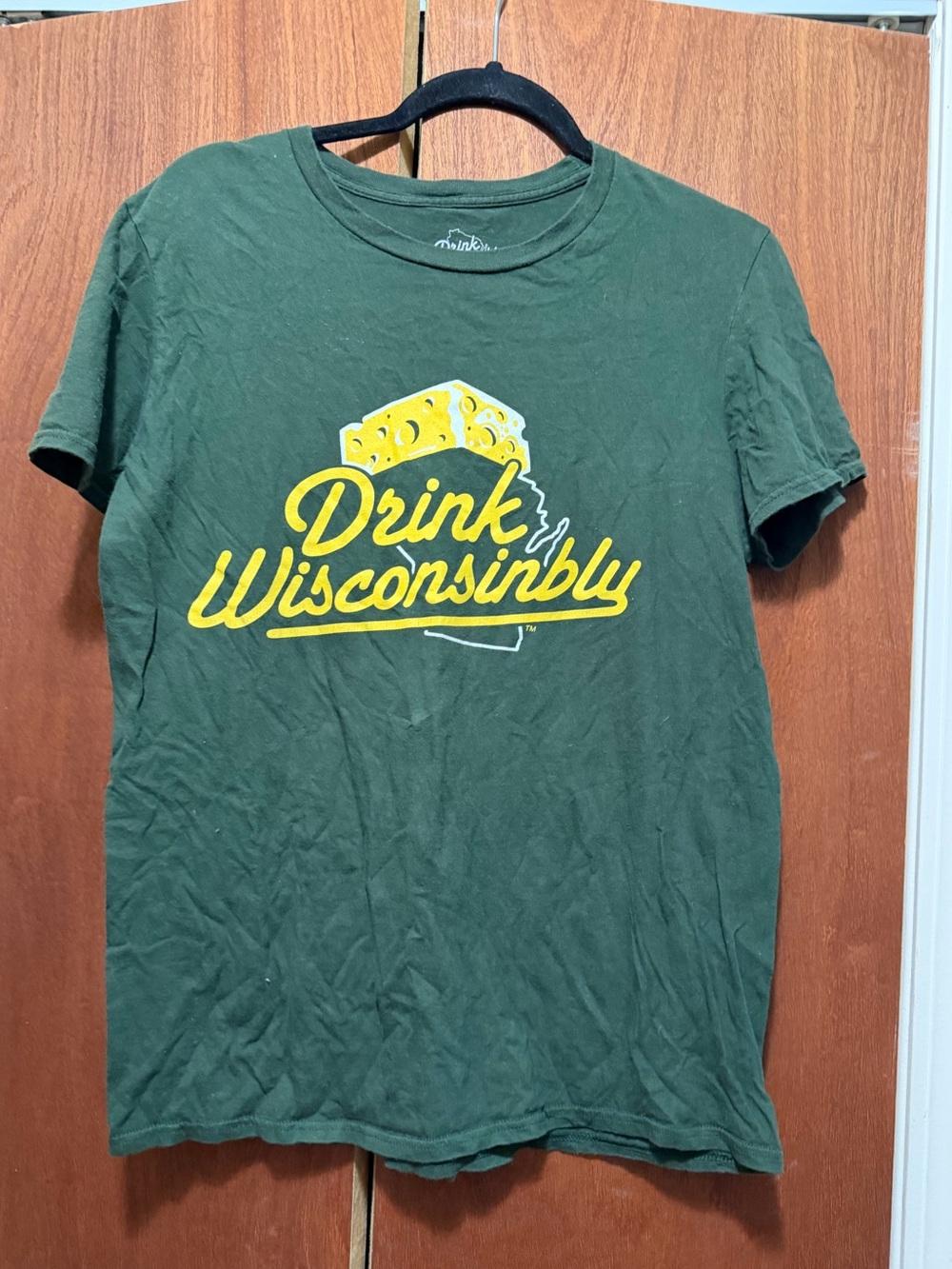 Drink Wisconsinbly Green Graphic Tee